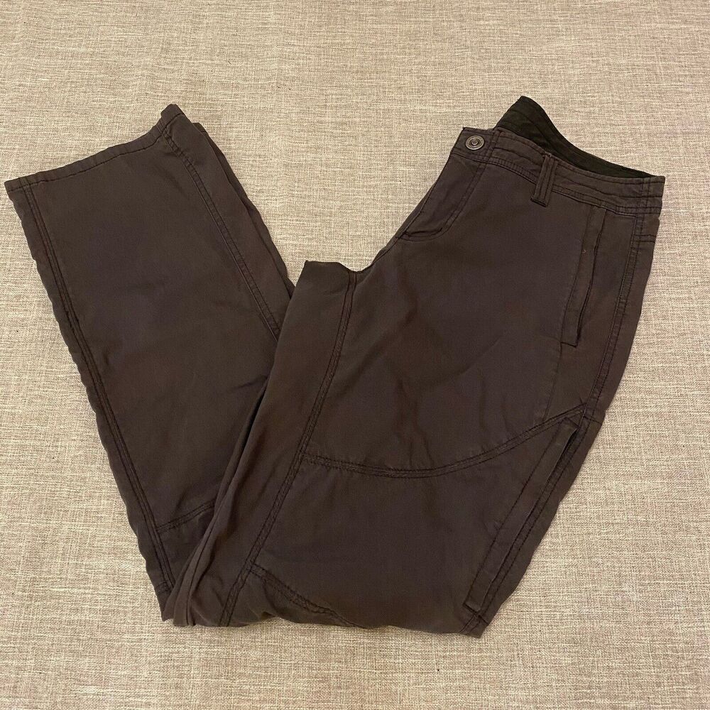 KUHL Pants Womens Medium  Dark Gray  Spire Roll Up Hiking Style 6279 Gorpcore